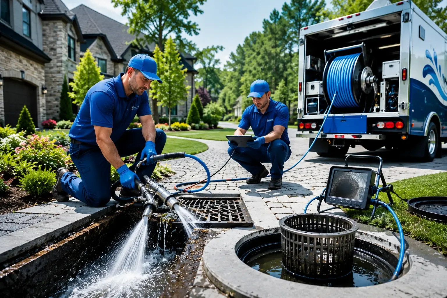 Local outdoor drain cleaning professionals in Rochelle, VA