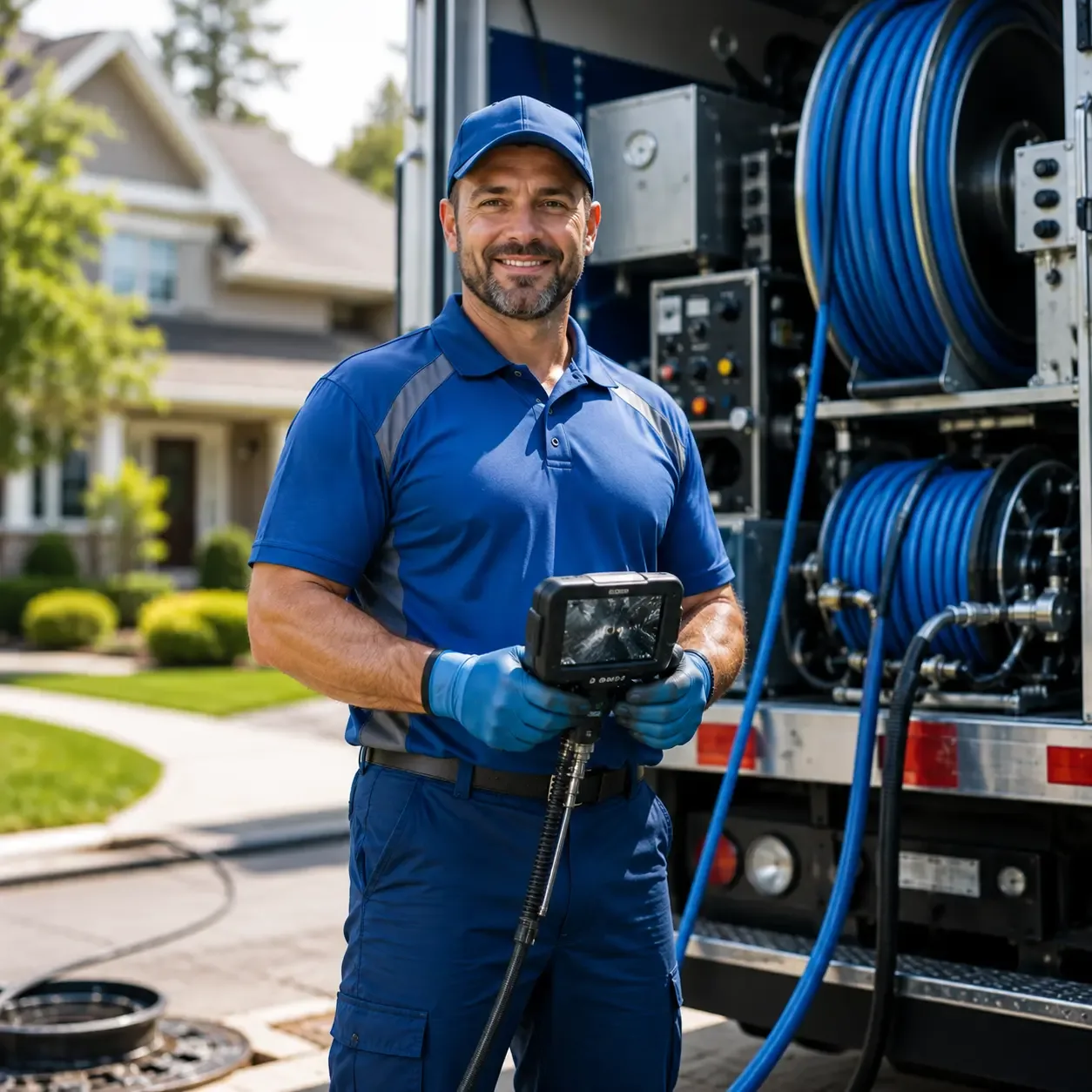 Local outdoor drain cleaning specialists in Rochelle, VA